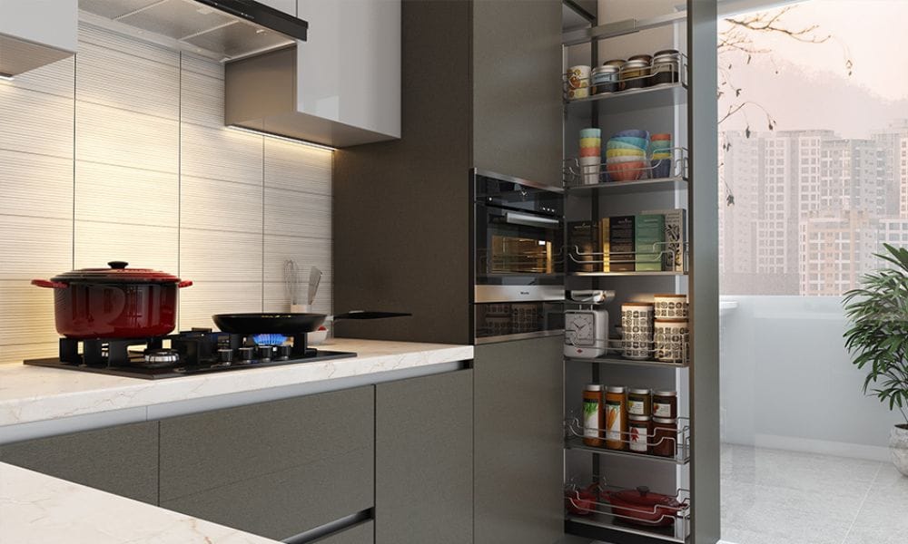 Space-Saving Furniture Is One Of The Latest things In Kitchen Plan Mohit Bansal Chandigarh