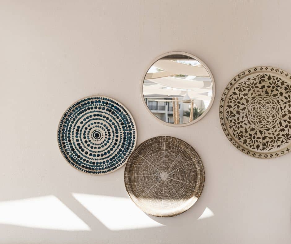 How To Make a Lovely plate wall Design