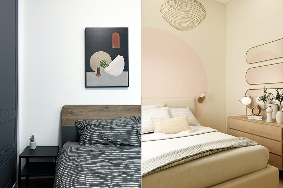 Charcoal grey | Brown and the whites | Mohit Bansal Chandigarh | Interior Designing | Home Decor