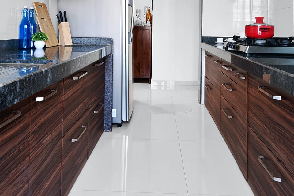 Choose a kitchen flooring which is easy to take care of |  Mohit Bansal Chandigarh